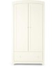Mia 4 Piece Cotbed with Dresser Changer, Wardrobe, and Essential Pocket Spring Mattress Set- White image number 9